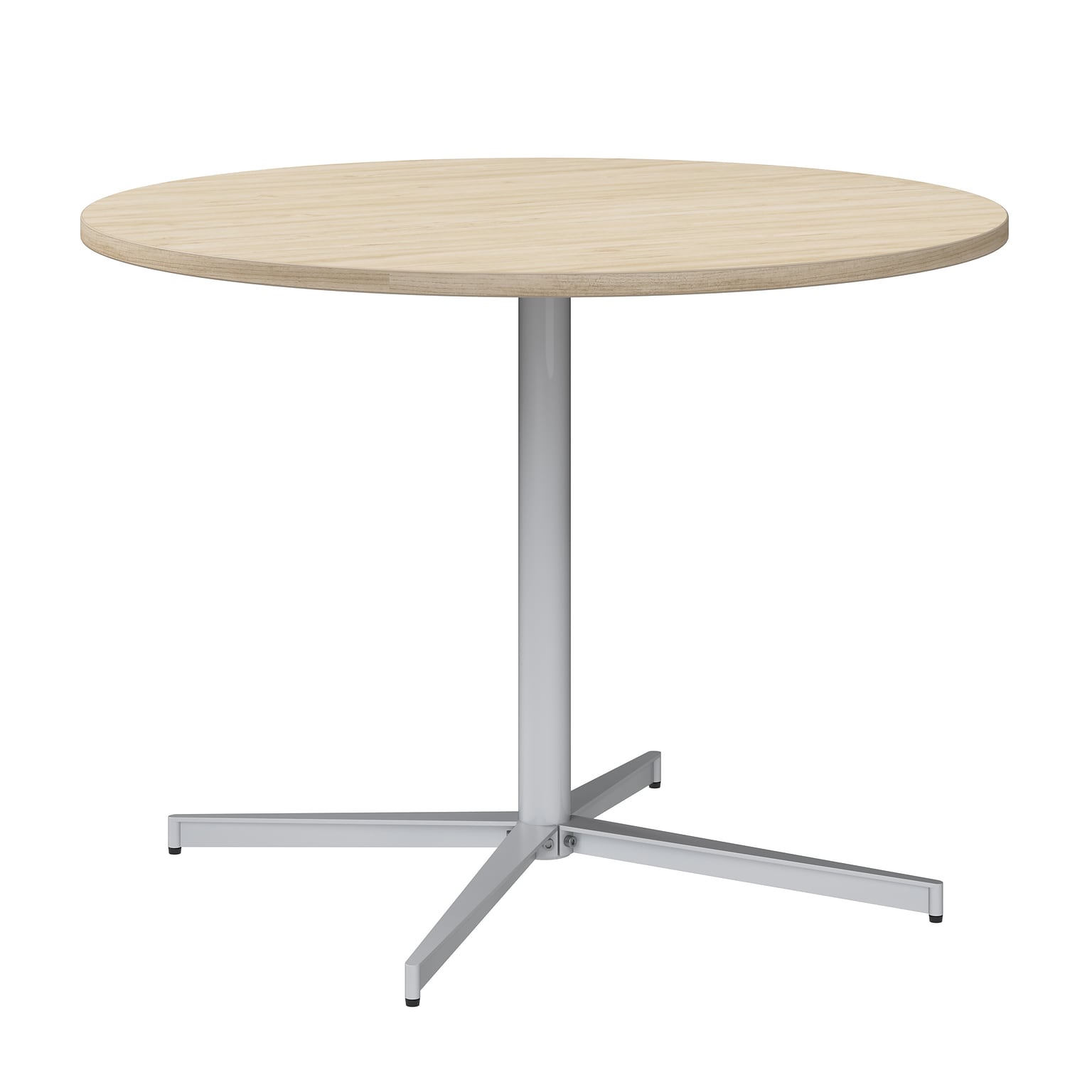 Bush Business Furniture 42W Round Conference Table, Natural Elm (99XTB42RNE)