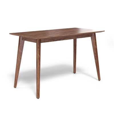 Union & Scale™ MidMod 48 Computer and Writing Desk, Espresso (UN56966)
