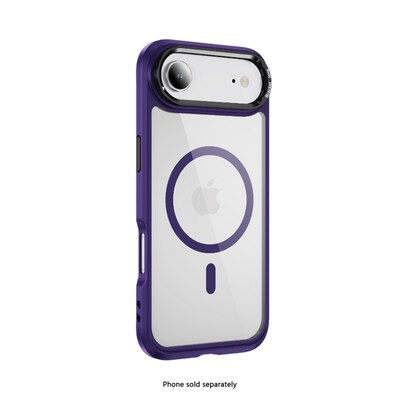SaharaCase Raider Series MagSafe Compatible Phone Case for iPhone 17 Air, Shock Absorbing, Purple Orchid (CP00954)