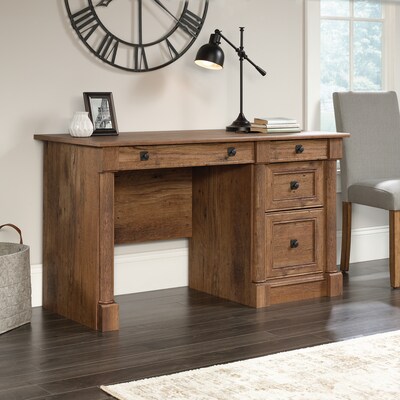 Sauder Palladia 53W Computer Desk, Vintage Oak (422002)