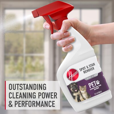 Hoover Spot & Stain Eliminator Trigger Spray, Liquid, Clean Scent, 22 oz. (AH31681)
