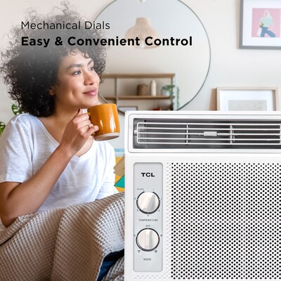 TCL 115-Volt 5,000 BTU Window Air Conditioner, White (H5W33M)