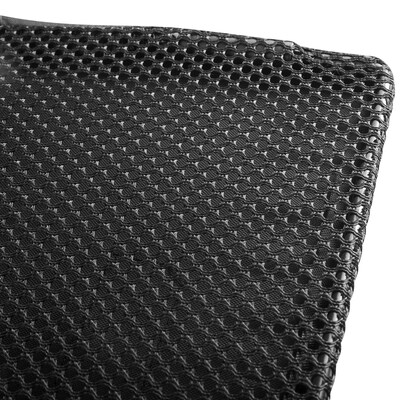 Mount-It! 15"H x 60"W Under Desk Privacy Panel with Mesh Storage Pockets, Black (MI-7251)