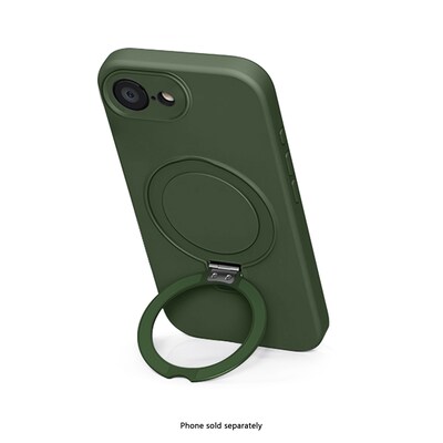 SaharaCase Venture Series Silicone Phone Case for iPhone 16e, Shock Absorbing, Cactus Green (CP00811)