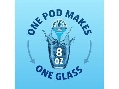 Java House Liquid Science Sugar-Free Arctic Freeze Hydration Pods, 1.35 oz., 12/Carton (FC900E30)