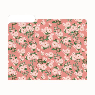 Blue Sky Bespoke File Folder, 1-Tab, Assorted, Letter Size, 6/Pack (155612)