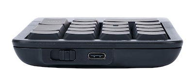 Kinesis Mechanical Wireless Ergonomic Keypad LP for Mac & PC, Black (KP150-LIN)