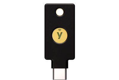 Yubico YubiKey 5C NFC FIPS USB-C Security Key, Black (992-20014)