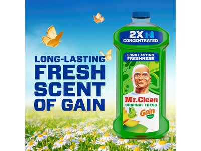 Mr. Clean Multi-Surface Cleaner, Gain Original Fresh Scent, 23 Fl. Oz. (10723)