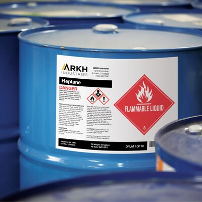 Avery UltraDuty Waterproof Laser GHS Chemical Labels, 8-1/2" x 11", White, 500 Labels/Box (60507)