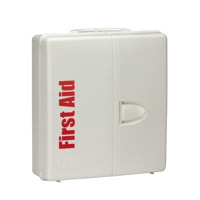 SmartCompliance Plastic First Aid Cabinet, ANSI Class A, 50 People, 203 Pieces (90580-021)