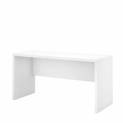 Bush Business Furniture Echo 60W Credenza Desk, Pure White (KI60106-03)