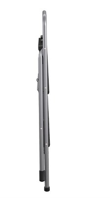 Cosco 2-Step Folding Steel Step Stool, 200 lb Capacity, 28.13" Working Height, Cool Gray (11137PBL1E)