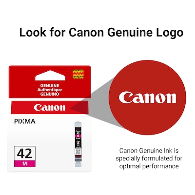 Canon 42 Magenta Standard Yield Ink Cartridge   (6386B002)