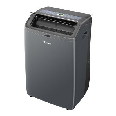 Hisense 115 Volt 10000 (BTU DOE) Portable Air Conditioner, Remote Control Included, WiFi  Enabled, Grey (RP10TWD)