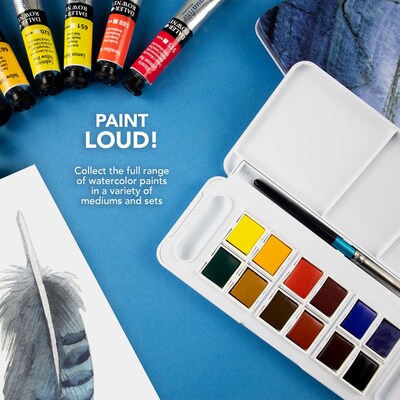 Daler-Rowney Aquafine Watercolor Paint, Assorted Colors (DRW131900001)