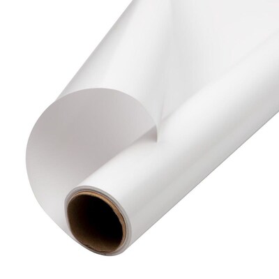 JAM Paper Wrapping Paper, 26.3 sq. ft., White, 2/Pack(165S25263whg)