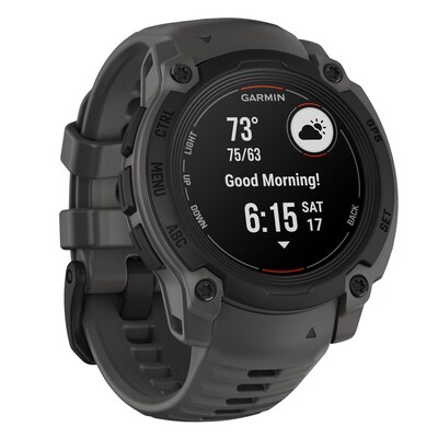 Garmin Instinct E GPS Smartwatch, Black & Charcoal, 40mm (GRM0293200)