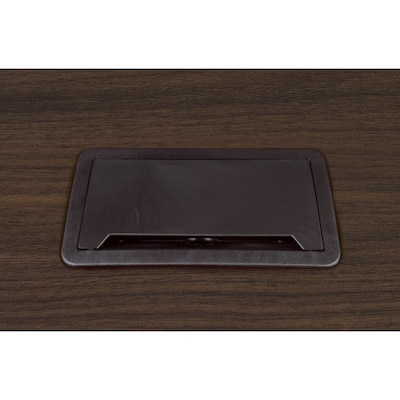 Regency Legacy 168"W x 52"D Racetrack Shaped Conference Table with Grommet, Neo Walnut (LCTRT16852NW)