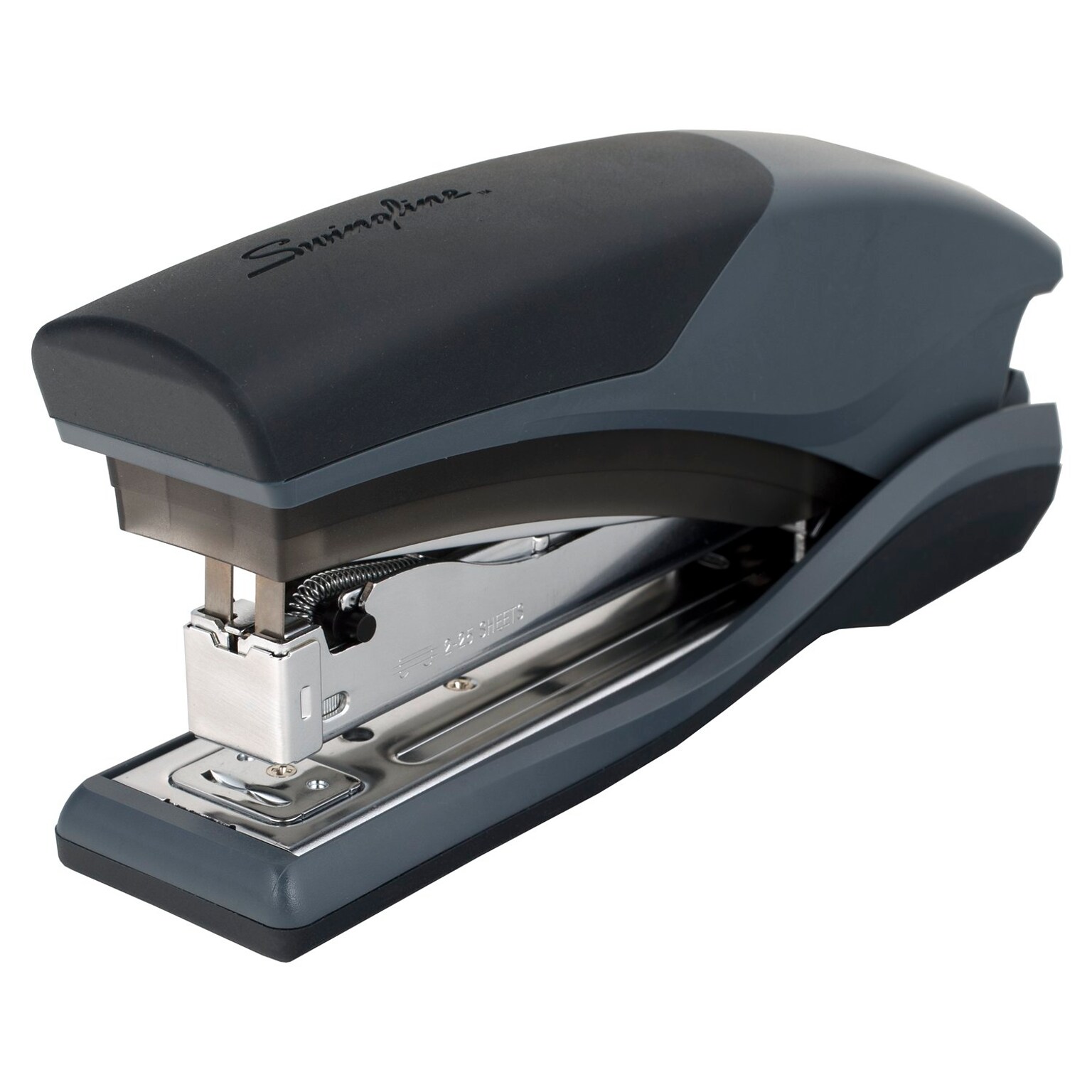Swingline Optima 25 Reduced-Effort Desktop Stapler, 25-Sheet Capacity, Black (66424)