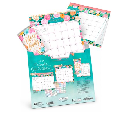 2027 BrownTrout Bonnie Marcus 14.25" x 13" Monthly Calendar, Assorted Colors (9798330716142)