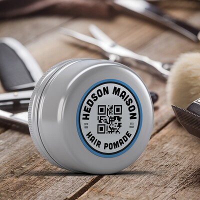 Avery Laser Round UltraDuty GHS Labels, 1" Dia., White, 2400 Labels/Box (97203)