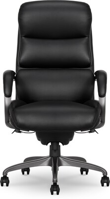 La-Z-Boy Aberdeen Leather Computer and Desk Chair, Black (51545)