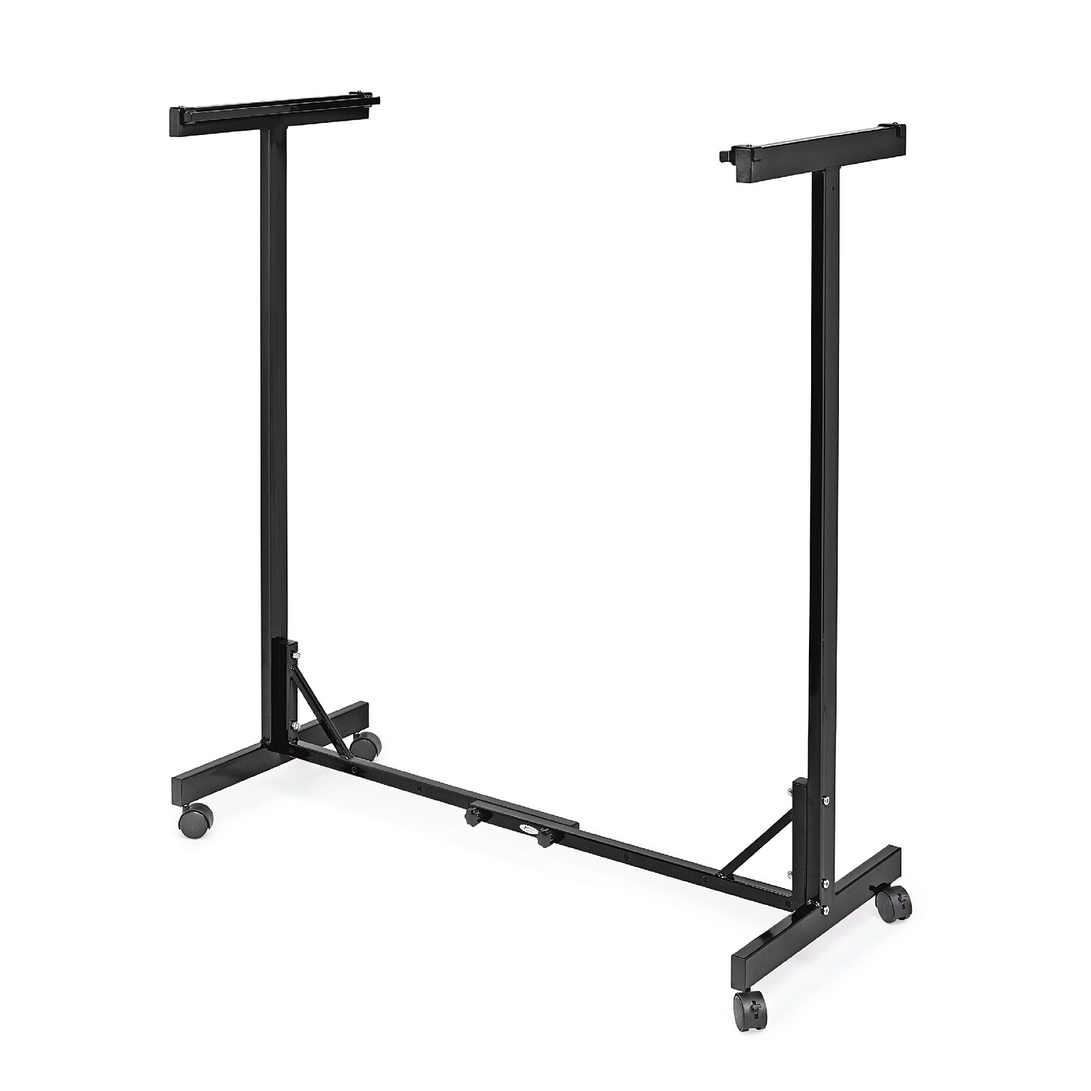 AdirOffice Expandable Blueprint Mobile Plan Center Large File Storage Hanging Rack, Black (615-BLK-KIT1)