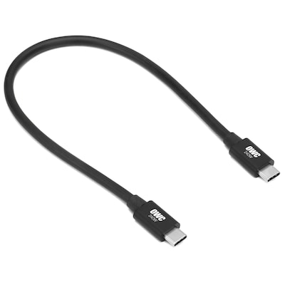 OWC Thunderbolt 5 Cable USB-C Male to Male (0.3 m) - Black