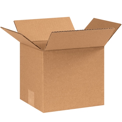 8 x 7 x 7 Shipping Boxes, 32 ECT, Brown, 25/Bundle (877)