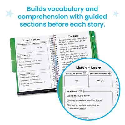 hand2mind Guided Phonics + Beyond Unit 4 Decodable Resource Book (96954)