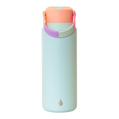 Elemental Core Stainless Steel Double Wall Insulated Water Bottle, 40 oz., Mint Sorbet (EMLEBC40MS11)