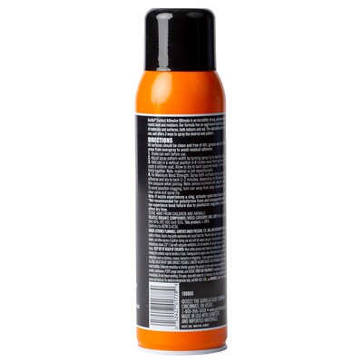 Gorilla Contact Adhesive Ultimate Spray, 12.2 oz. (109852)