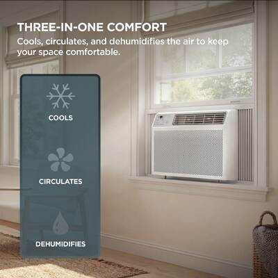 TCL 115-Volt 12000 BTU Window Air Conditioner with Remote, WiFi Enabled, White (H12W35W)