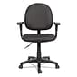 Alera® Essentia Series Height Adjustable Arm Acrylic Swivel Task Chair, Black (ALEVTA4810)