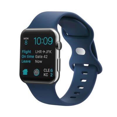 LAX Silicone Band for Apple Watch, Abyss Blue