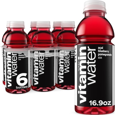 Glaceau Vitaminwater XXX Blueberry Pomegranate Energy Drink 16.9 Fl. Oz., 24/Carton (00786162003546)