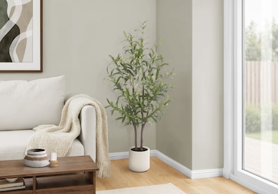Monarch Specialties Inc. 44 Artificial Olive Tree in Pot (I 9523)