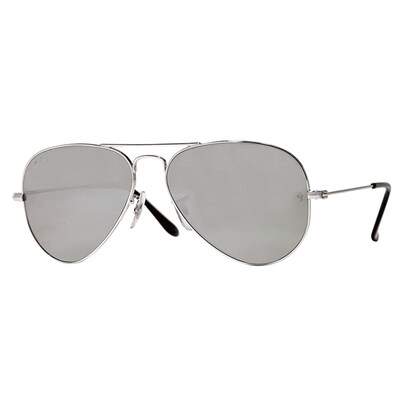 Ray-Ban Original Aviator Sunglasses  - (Silver Crystal Grey)