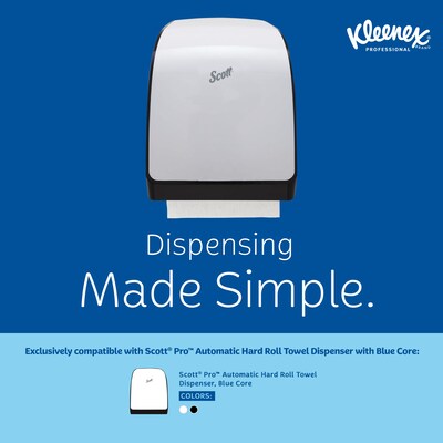 Kleenex Professional Recycled Hardwound Paper Towels, 1-ply, 700 ft./Roll, 6 Rolls/Carton (25637)