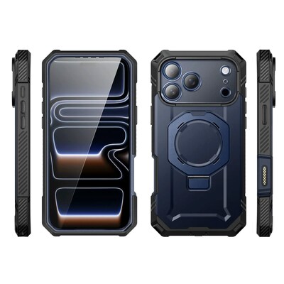 SUPCASE UBGrip Pro MagSafe Case for iPhone 17 Pro Max, Shock Absorbing, Azure (SUP-iPhone2025Max-GripPro-GSSP-Azure)