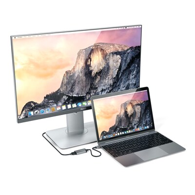 Satechi Aluminum Type-C to 4K 60Hz HDMI Adapter, Space Gray (ST-TC4KHAM)