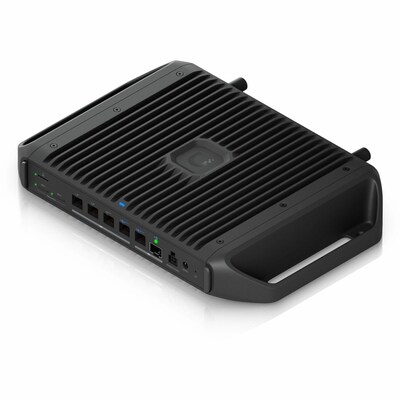 Ubiquiti Wi-Fi 7 4988 Mbps Dual-Band MU-MIMO 802.11be Router, Black (UCG-INDUSTRIAL-US)