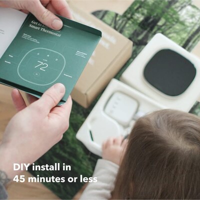 Ecobee Enhanced Smart Programmable Touch-Screen Wi-Fi Thermostat (EB-STATE6L-01)