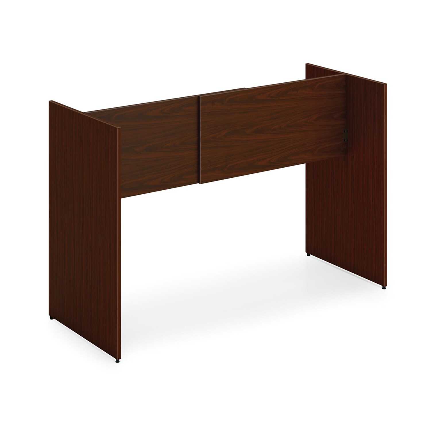 HON Mod Slab Base for 120 Conference Table Top, Traditional Mahogany Finish (HONTBL120BST1RO)