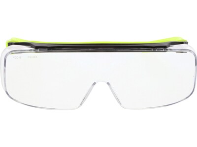 MCR Safety Klondike OTG Anti-Fog Safety Glasses, Over the Glasses, Clear Lens (OG220PF420)