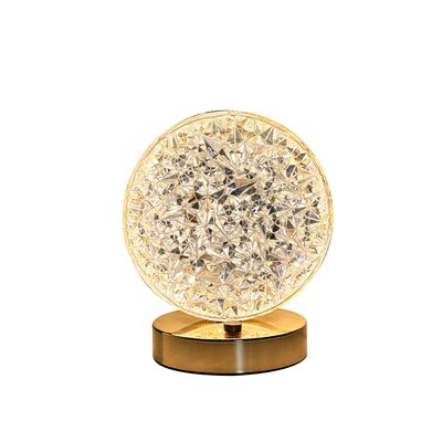Tech Mod LED Circle Crystal Lamp