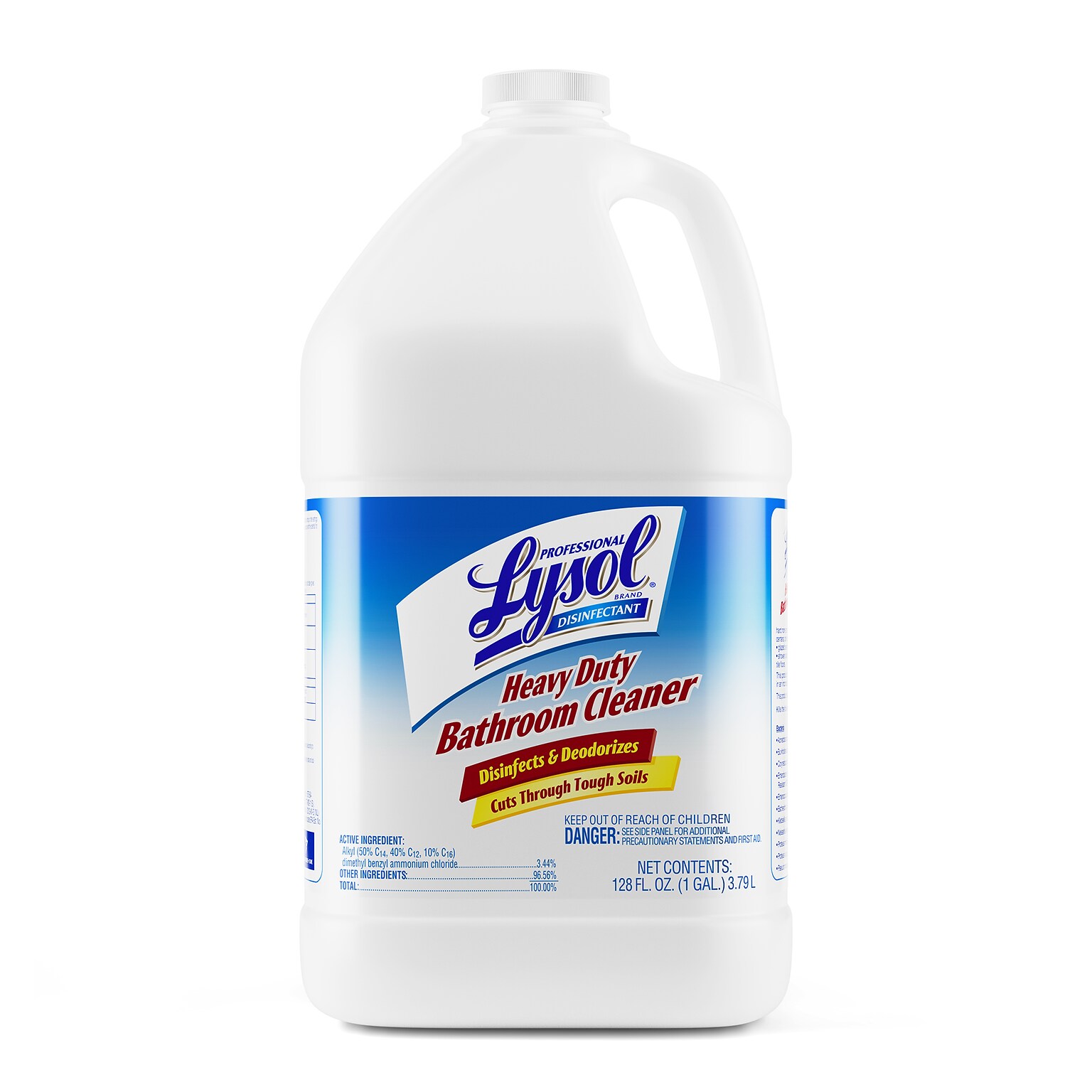 Lysol Professional Heavy Duty Bathroom Cleaner, Concentrate, Fresh Lime Scent, 1 gal. (3624194201)