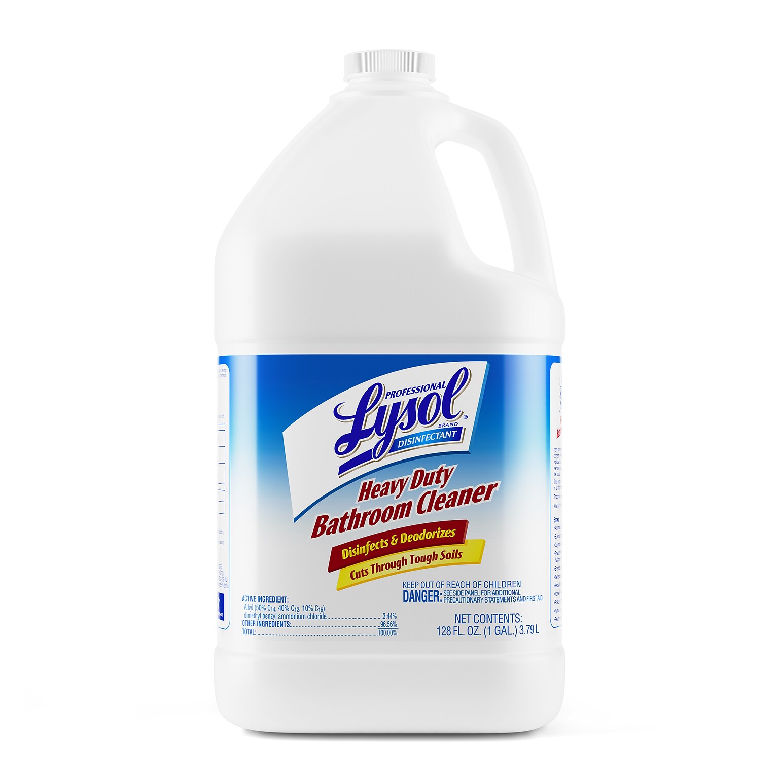 Lysol Professional Heavy Duty Bathroom Cleaner, Concentrate, Fresh Lime Scent, 1 gal. (3624194201)