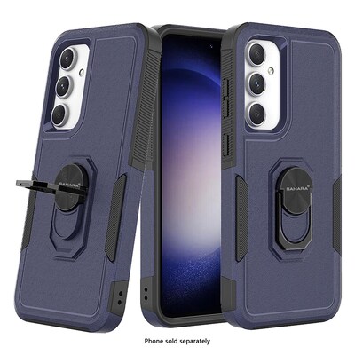 SaharaCase Raider Phone Case for Galaxy S24 FE, Shock Absorbing, Midnight Blue (CP00715)